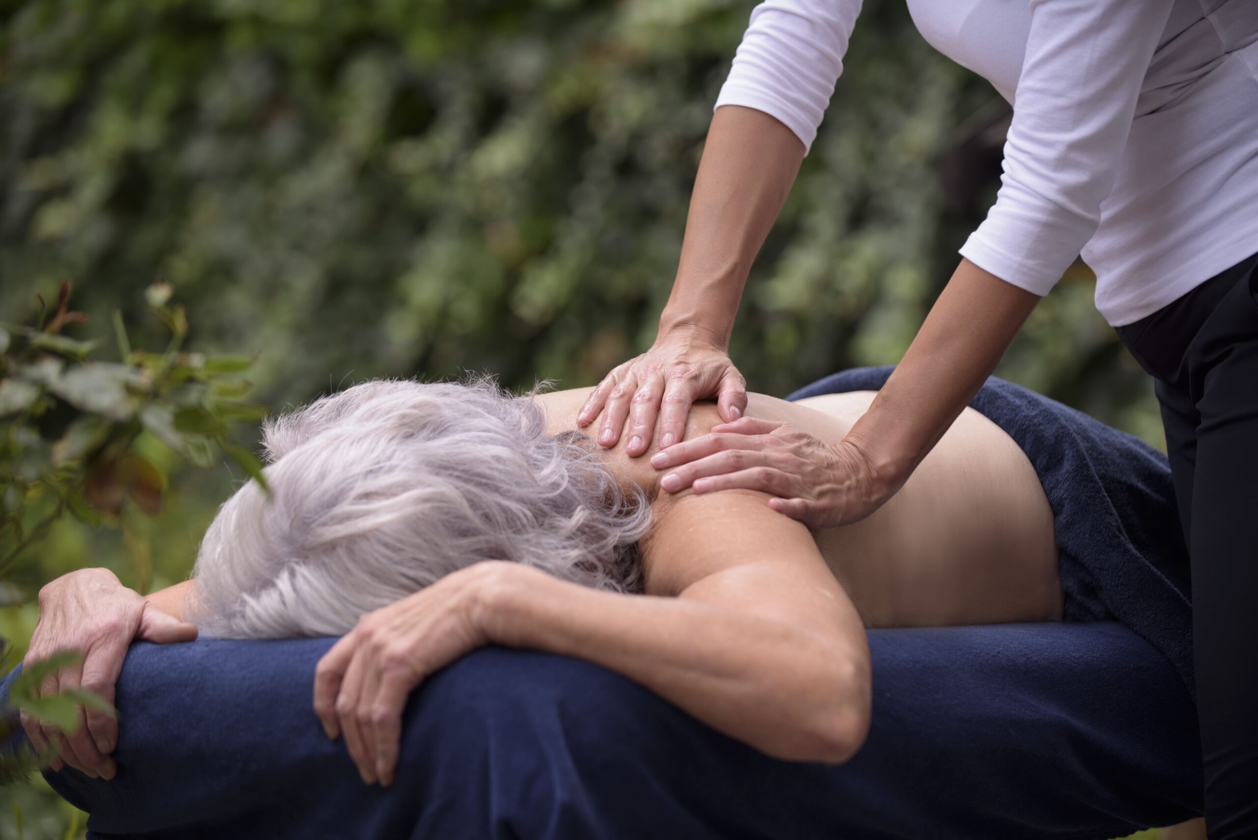 Rug schouder-nekmassage